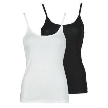 textil Mujer Camisetas sin mangas Petit Bateau DAYWEAR Negro / Blanco
