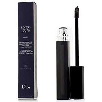 Belleza Mujer Perfume Christian Dior Barra de Labios Liquido 908 Black Mate 6ml lipstick Liquido 908 Black Mate 6ml