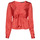 textil Mujer Tops / Blusas Guess NEW LS GWEN TOP Rojo / Blanco
