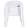 textil Mujer Sudaderas Tommy Jeans TJW SUPER CROPPED BADGE CREW Blanco