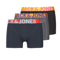 Ropa interior Hombre Boxer Jack & Jones JACCRAZY X3 Negro / Azul / Gris