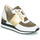 Zapatos Mujer Zapatillas bajas Karston SILMON Blanco / Oro