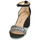 Zapatos Mujer Sandalias Karston POMELOS Negro / Plateado