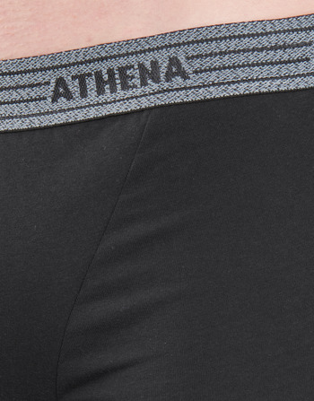 Athena BASIC COTON  X4 Gris / Negro / Blanco / Negro