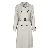 textil Mujer Trench Tommy Hilfiger DB LYOCELL FLUID TRENCH Beige