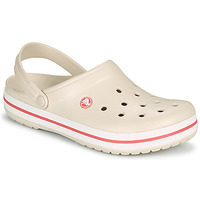Zapatos Mujer Zuecos (Clogs) Crocs CROCBAND Beige / Coral