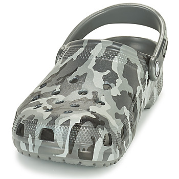 Crocs CLASSIC PRINTED CAMO CLOG Camuflaje / Gris