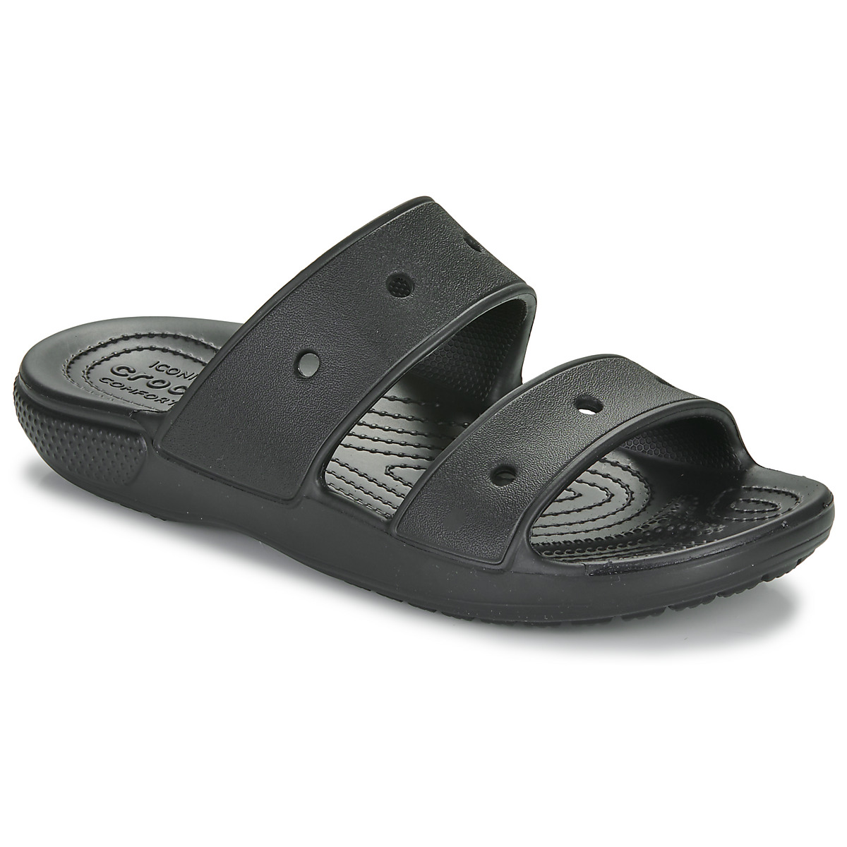 Classic Sandal T Crocs™ de color Negro sandalias y chanclas de Zapatos planos sandalias y chanclas Crocs™ Mujer Zapatos planos 
