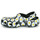 Zapatos Mujer Zuecos (Clogs) Crocs CLASSIC VACAY VIBES CLOG Negro / Blanco / Amarillo
