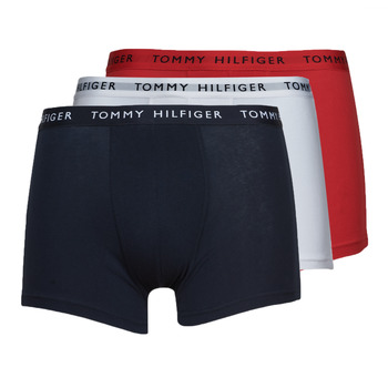 Ropa interior Hombre Boxer Tommy Hilfiger TRUNK X3 Blanco / Rojo / Marino