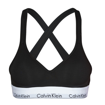 Ropa interior Mujer Sujetador Calvin Klein Jeans MODERN COTTON BRALETTE LIFT Negro