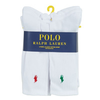 Accesorios Calcetines de deporte Polo Ralph Lauren ASX110 6 PACK COTTON Blanco