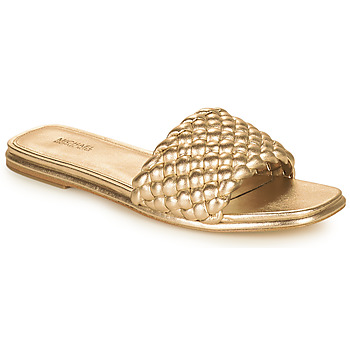 Zapatos Mujer Zuecos (Mules) MICHAEL Michael Kors AMELIA FLAT SANDAL Oro