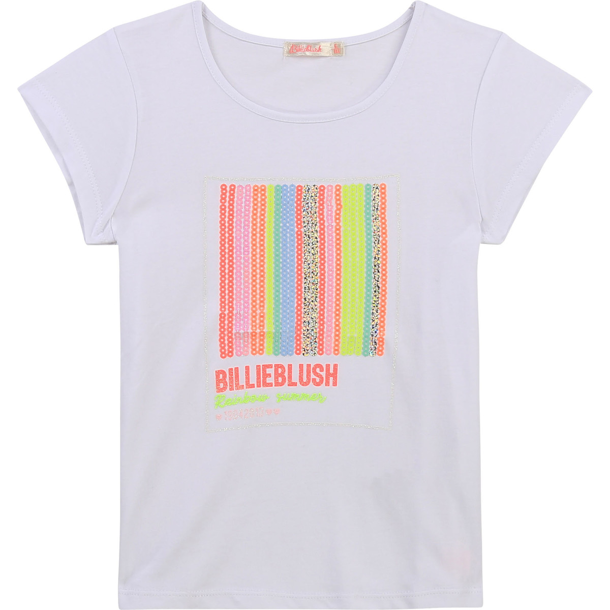 textil Niña Camisetas manga corta Billieblush U15857-10B Blanco
