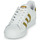 Zapatos Mujer Zapatillas bajas adidas Originals SUPERSTAR W Blanco / Oro