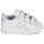 Zapatos Niña Zapatillas bajas adidas Originals SUPERSTAR CF I Blanco / Iridescent