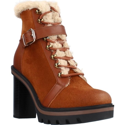 Descompostura Christchurch camuflaje Tommy Hilfiger WARM LINED HIGH HE Marron - Zapatos Botines Mujer 129,43 €