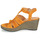 Zapatos Mujer Sandalias Adige FLORY V4 UNDER SAFRAN Amarillo