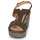 Zapatos Mujer Sandalias Adige ROMA V5 VELOURS MILITAR Kaki