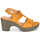 Zapatos Mujer Sandalias Adige ROMA V7 UNER SAFRAN Marrón