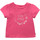 textil Niña Camisetas manga corta Carrément Beau Y95270-46C Rosa
