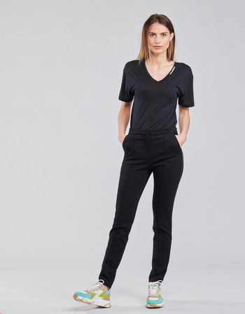 textil Mujer Pantalones con 5 bolsillos Karl Lagerfeld SUMMERPUNTOPANTS Negro