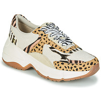 Zapatos Mujer Zapatillas bajas Gioseppo FORMIA Blanco / Leopardo