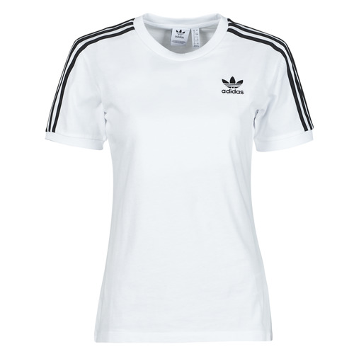 adidas Originals 3 TEE Blanco - Envío gratis | Spartoo.es - textil Camisetas manga corta 23,10 €