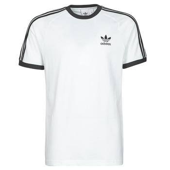 textil Camisetas manga corta adidas Originals 3-STRIPES TEE Blanco