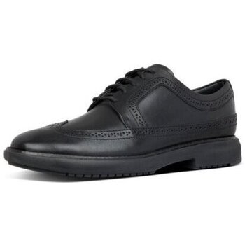 Zapatos Hombre Zapatillas bajas FitFlop ODYN BROGUES ALL BLACK AW01 Negro