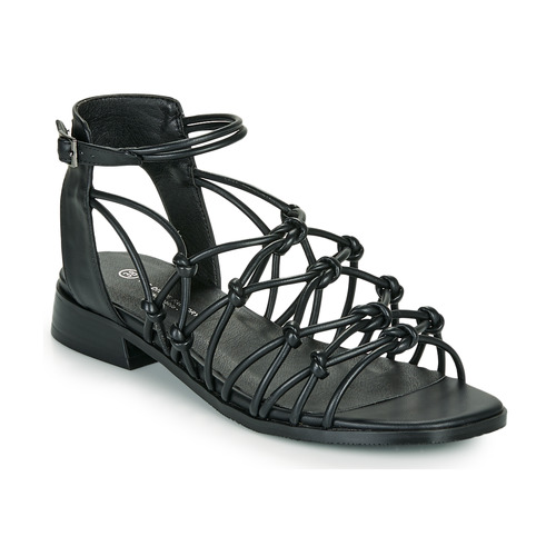 Zapatos Mujer Sandalias The Divine Factory LS1793H Negro