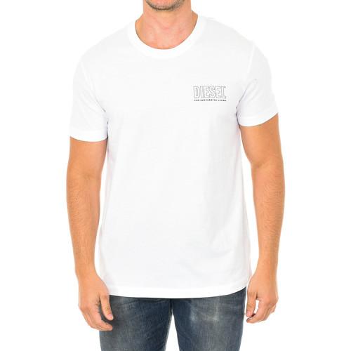 Ropa interior Hombre Camiseta interior Diesel 00CG46-0QAZN-100 Blanco