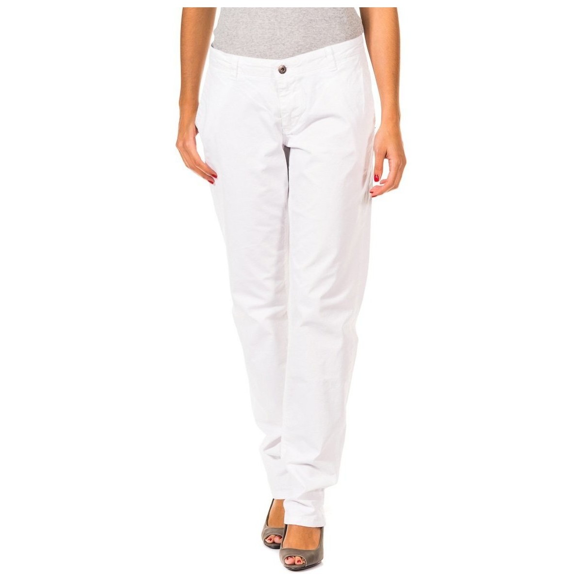 textil Mujer Pantalones Gaastra 31694100-A20 Blanco