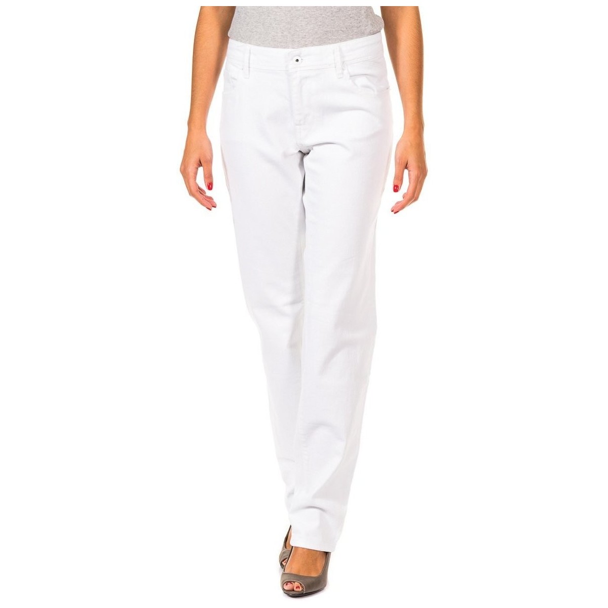 textil Mujer Pantalones Gaastra 36691051-639 Blanco