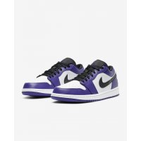 Zapatos Zapatillas bajas Nike Air Jordan 1 Low Court Purple Court Purple/White-Black