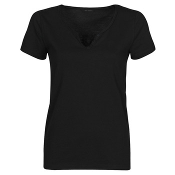 textil Mujer Camisetas manga corta Ikks BS10125-02 Negro