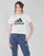 textil Mujer Camisetas manga corta Adidas Sportswear W BL T Blanco