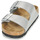 Zapatos Mujer Zuecos (Mules) Birkenstock ARIZONA Plata