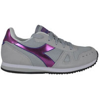 Zapatos Niña Running / trail Diadora simple run gs girl 65010 Rosa