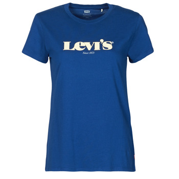 textil Mujer Camisetas manga corta Levi's THE PERFECT TEE Azul