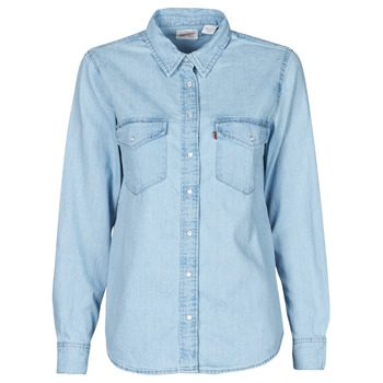 textil Mujer Camisas Levi's ESSENTIAL WESTERN Azul