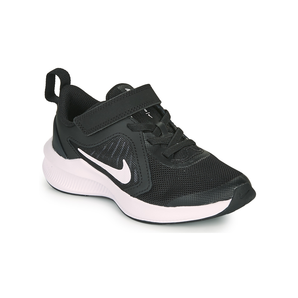 Zapatos Niños Multideporte Nike DOWNSHIFTER 10 PS Negro / Blanco