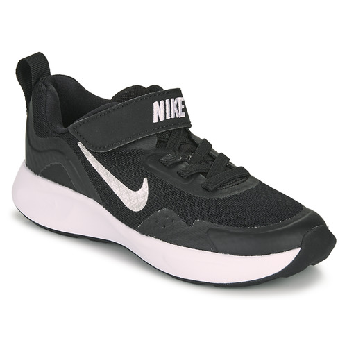 Zapatos Niños Multideporte Nike WEARALLDAY PS Negro / Blanco