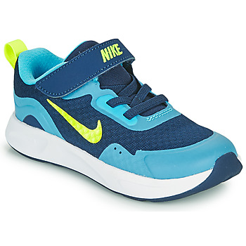 Zapatos Niño Multideporte Nike WEARALLDAY TD Azul / Verde