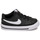 Zapatos Niños Zapatillas bajas Nike NIKE COURT LEGACY Negro / Blanco