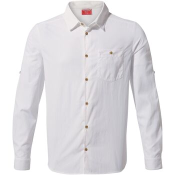 textil Hombre Camisas manga larga Craghoppers  Blanco