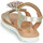 Zapatos Niña Sandalias Mod'8 JELLINE Oro / Coral