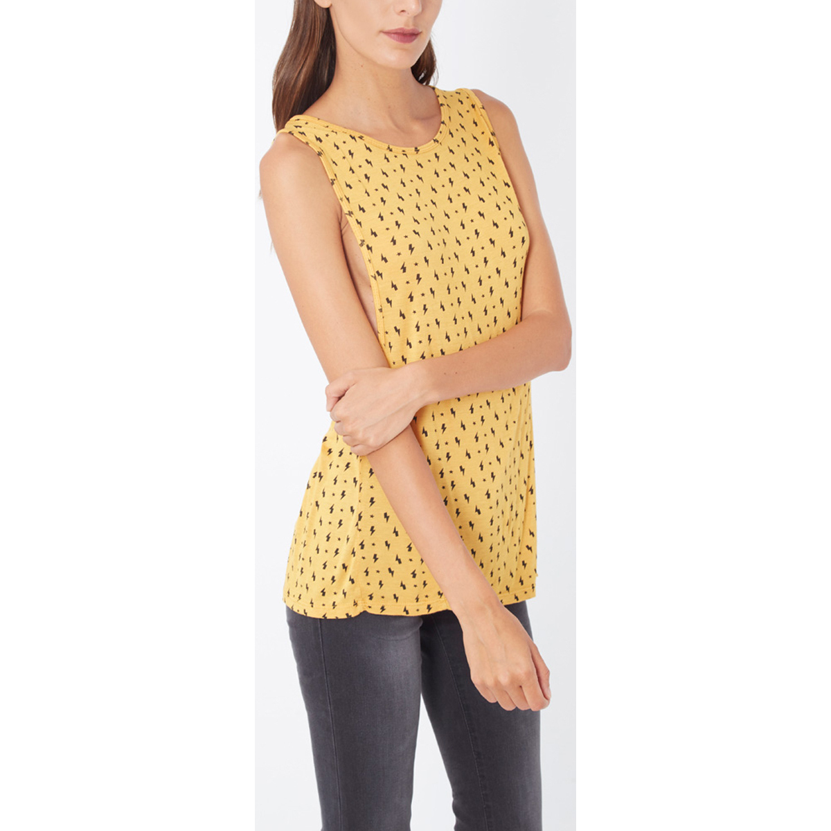textil Mujer Camisas Sense 280 Amarillo