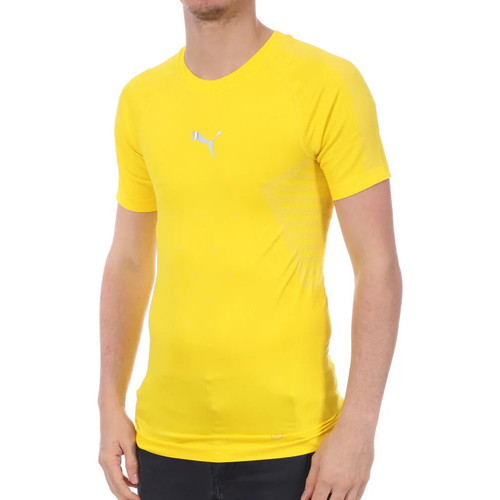 textil Hombre Tops y Camisetas Puma  Amarillo