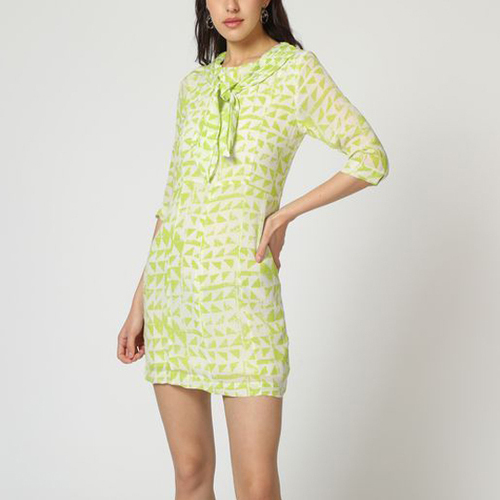 textil Mujer Vestidos cortos Laga D783 Verde
